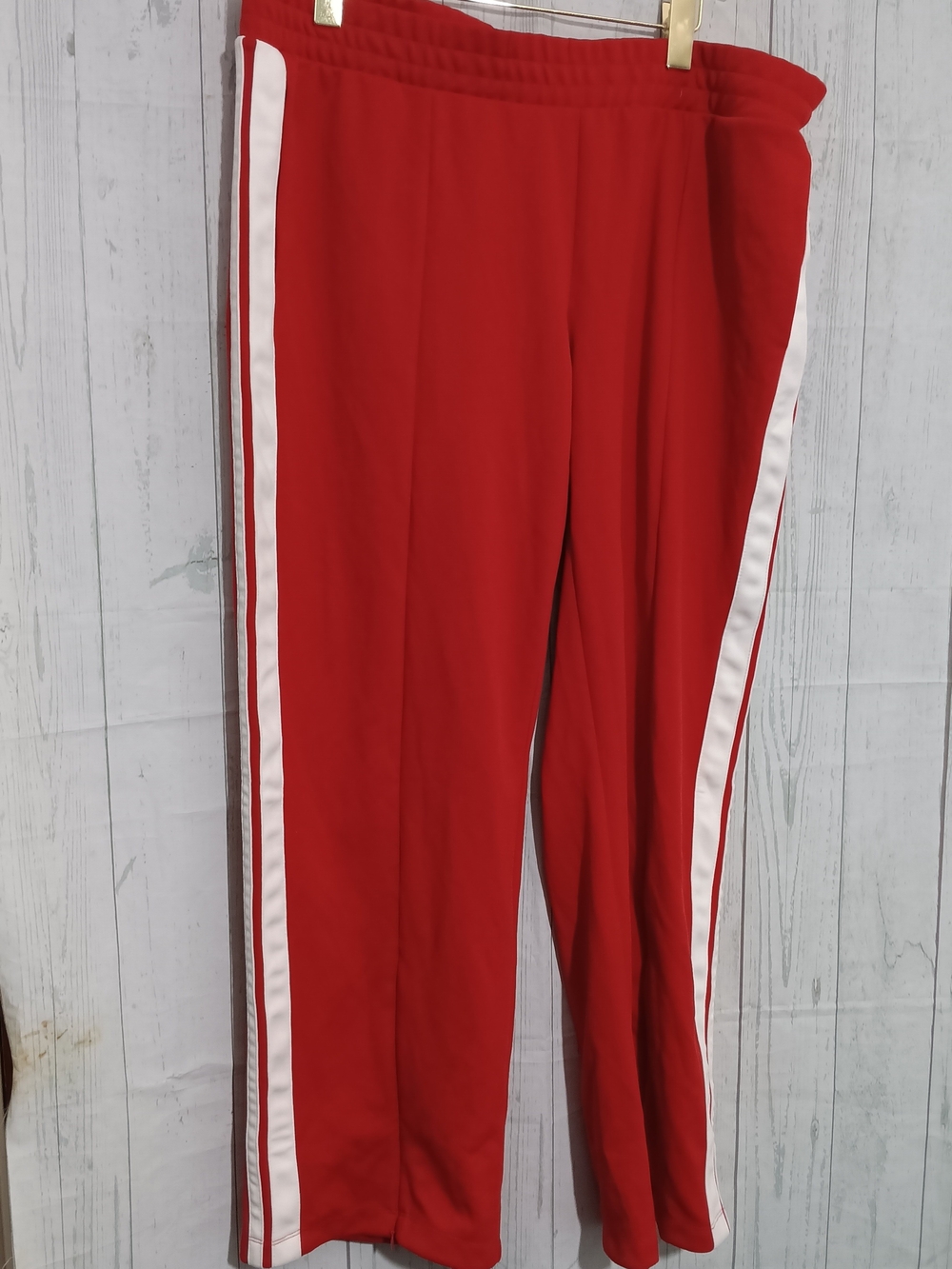 Wild Fable Red High-Waist Straight Leg Pants Track Sz XXL NWT